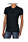 Black Softstyle® Ladies' Double Pique Polo