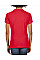 Red Softstyle® Ladies' Double Pique Polo