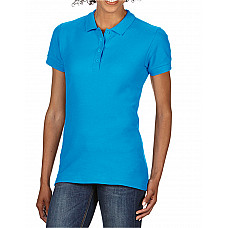 Sapphire Softstyle® Ladies' Double Pique Polo