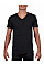 Black Softstyle® Adult V-Neck T-Shirt