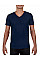 Navy Blue Softstyle® Adult V-Neck T-Shirt