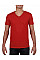 Red Softstyle® Adult V-Neck T-Shirt