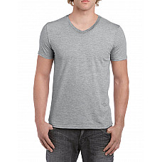 Sport Grey (RS) Softstyle® Adult V-Neck T-Shirt