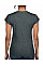 Dark Heather Softstyle® Ladies' V-Neck T-Shirt