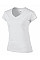 White Softstyle® Ladies' V-Neck T-Shirt