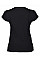 Black Softstyle® Ladies' V-Neck T-Shirt