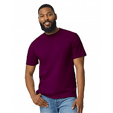 Maroon Softstyle Midweight Adult T-Shirt