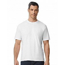 White Softstyle Midweight Adult T-Shirt