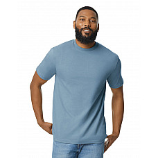 Stone Blue Softstyle Midweight Adult T-Shirt