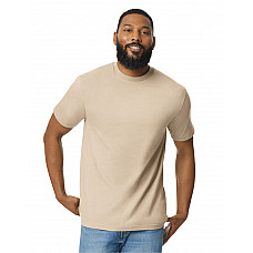 Sand Softstyle Midweight Adult T-Shirt