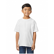 White Softstyle Midweight Youth T-Shirt