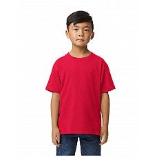 Red Softstyle Midweight Youth T-Shirt