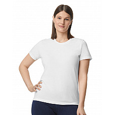 White Softstyle Midweight Women's T-Shirt