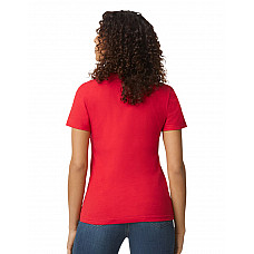 Red Softstyle Midweight Women's T-Shirt