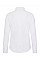 White Ladies' Long Sleeve Poplin Shirt