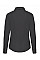 Black Ladies' Long Sleeve Poplin Shirt