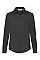 Black Ladies' Long Sleeve Poplin Shirt