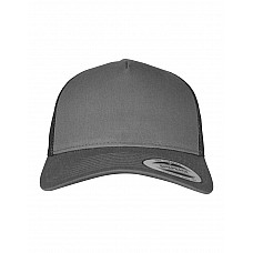 Charcoal 5 Panel Retro Trucker Cap