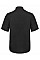 Black Men's Short Sleeve Oxford Shirt