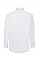 White Men's Long Sleeve Poplin Shirt