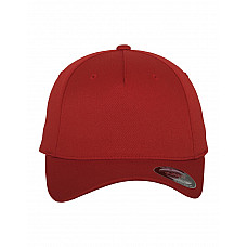 Red 5 Panel Cap