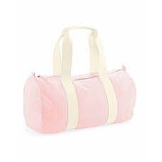 Pastel Pink EarthAware® Organic Barrel Bag