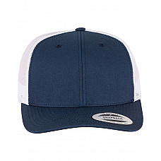 Navy/White Retro Trucker Two Tone Cap