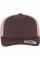 Brown/Khaki Retro Trucker Two Tone Cap