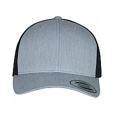 Heather/Black Retro Trucker Two Tone Cap