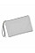 Light Grey/Light Grey Canvas Wristlet Pouch