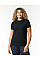 Pitch Black Softstyle CVC Women's T-Shirt