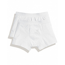 White Men's Classic Shorty (2 Pack)