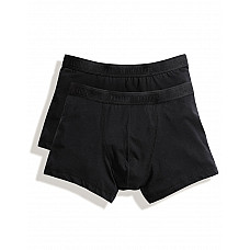 Black Men's Classic Shorty (2 Pack)