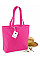 Fuchsia Organic Cotton Shopper