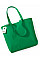 Kelly Green Organic Cotton Shopper