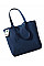 Navy Organic Cotton Shopper