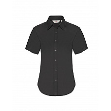 Black Lady Fit Short Sleeve Shirt