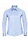 Oxford Blue Ladies' Long Sleeve Tailored Oxford Shirt