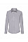 Oxford Grey Ladies' Long Sleeve Oxford Shirt