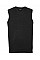 Black V-Neck Sleeveless Knitted Pullover