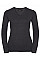 Charcoal Marl Ladies' V-Neck Knitted Pullover