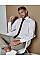 White Tailored Fit Long Sleeve Business Shirt