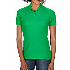 Irish Green DryBlend® Ladies' Double Piqué Polo