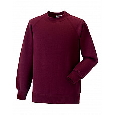 Burgundy Kids Classic Sweatshirt