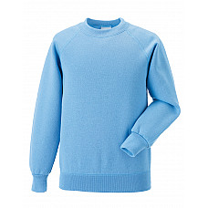 Sky Blue Kids Classic Sweatshirt