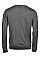 Grey Melange Men's Crew Neck Knitted Sweater