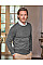 Grey Melange Men's Crew Neck Knitted Sweater