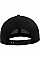 Black Curved Classic Snapback Cap