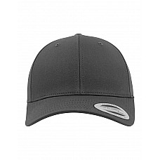 Charcoal Curved Classic Snapback Cap