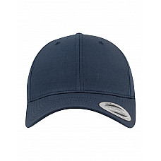 Navy Curved Classic Snapback Cap